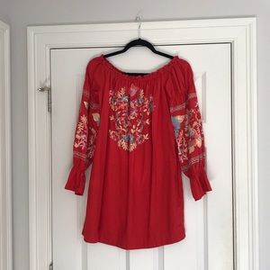 Free People Off the Shoulder Dress
